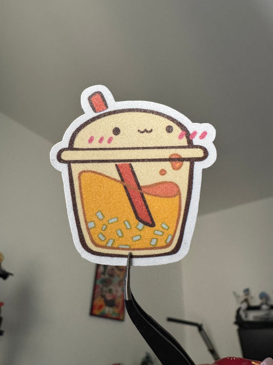 Mango Boba Sticker