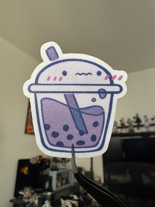 Taro Boba Sticker