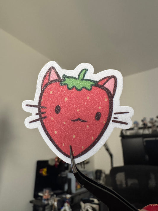 Strawberry cat